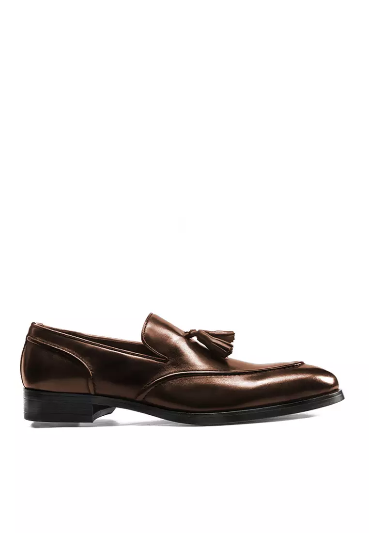Discount on Twenty Eight Shoes  shoes - SKU: VANSA Trendy Cow Leather Tassel Loafer Shoes VSM-F-199-Y01