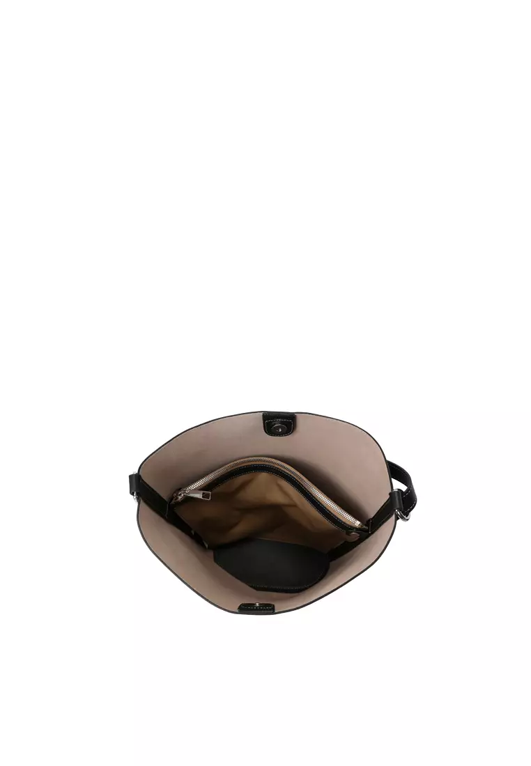 VERA Demi 水桶單肩袋 - 黑色