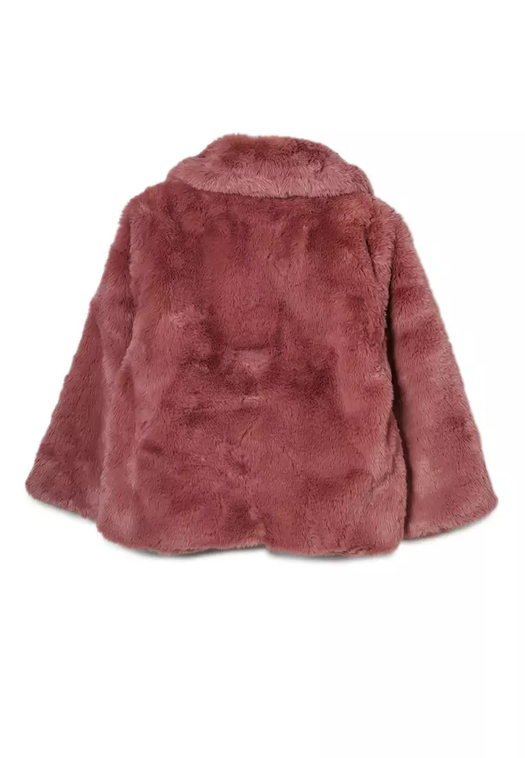 Newborn faux clearance fur coat