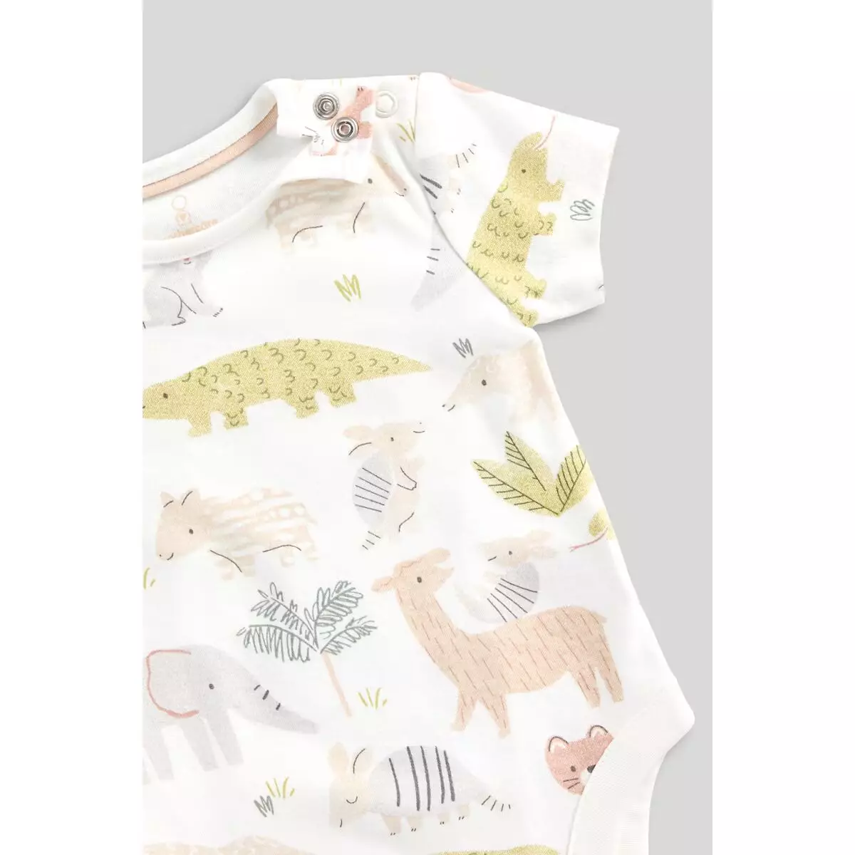 Mothercare Cargo Bibshorts and Bodysuit Set - Set Baju Bayi Laki-laki (Cokelat)