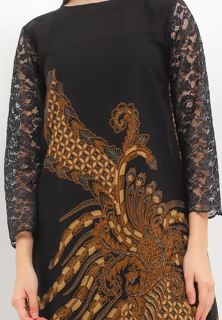 Sackdress Batik Model Baju Sekdress Gaun Sack Dress Batik Batik Gaun Modern  Model Dress Batik Hijab, image size:762x1100