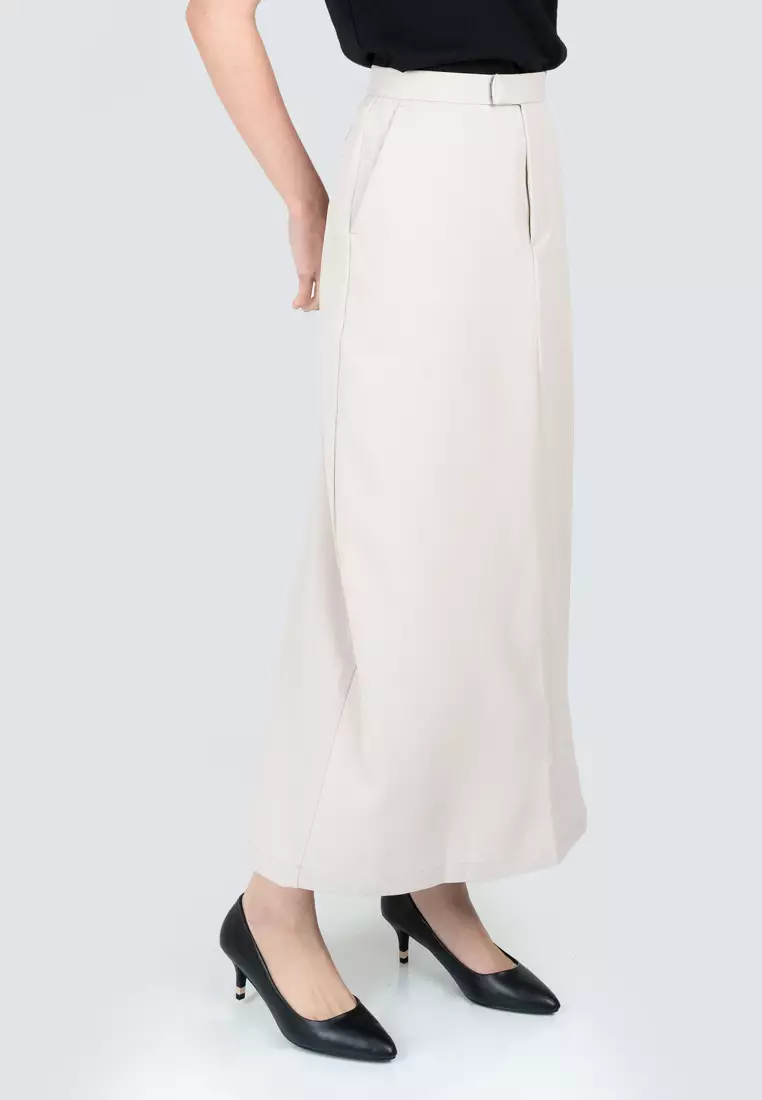 Polo Haus - Women’s A Line Long Skirt WBLS001