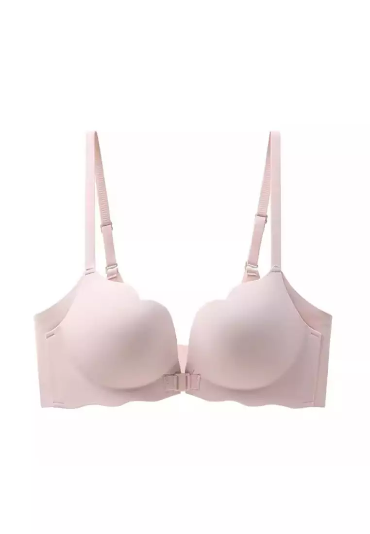 3 Pack Miley Wireless Bra Bundle - Brown, Pink, White