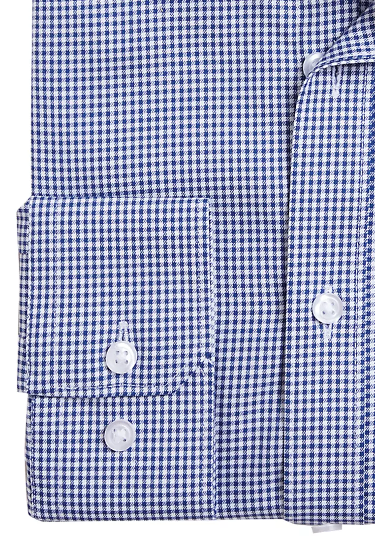 Slim Fit Pure Cotton Checked Shirt