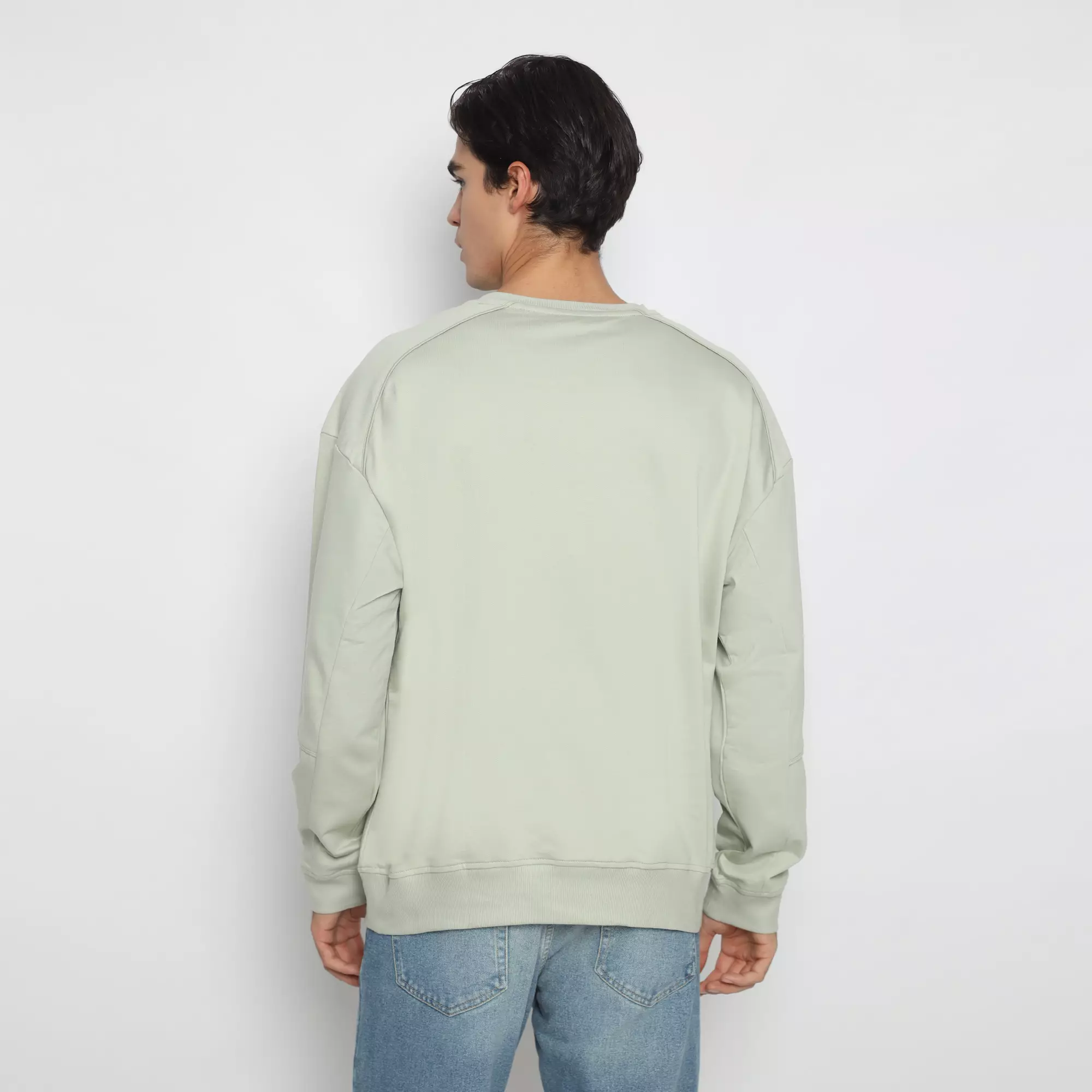 The Commuter - Lexington Crewneck Jacket - Desert Sage