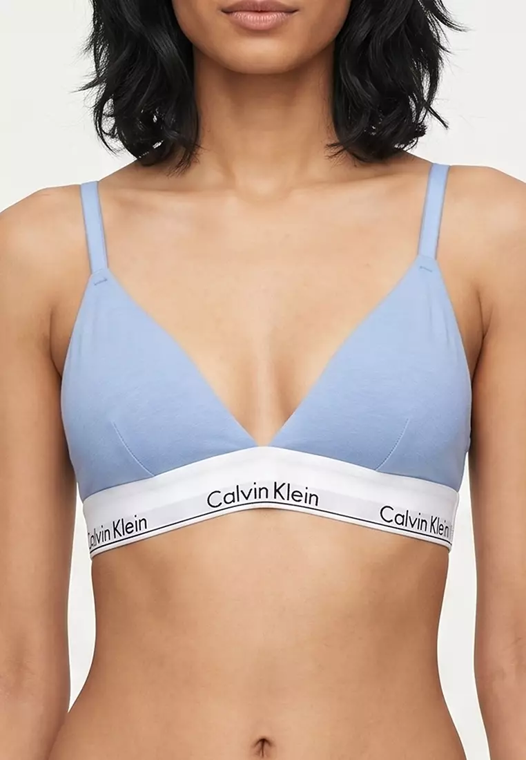 Icon Cotton Modal Lightly Lined Triangle Bralette