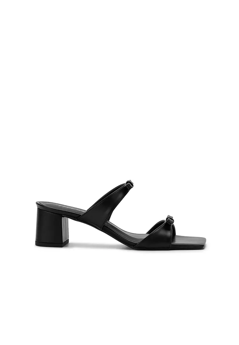 Discount on Nose  shoes - SKU: BOW HEEL SLIDE
