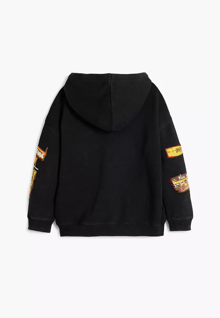 Mickey Mouse patchwork sweatshirt