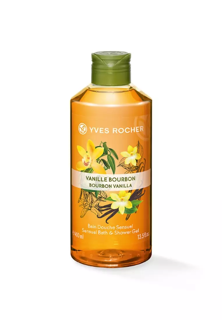Plaisirs Nature Bourbon Vanilla Shower Gel 400ml