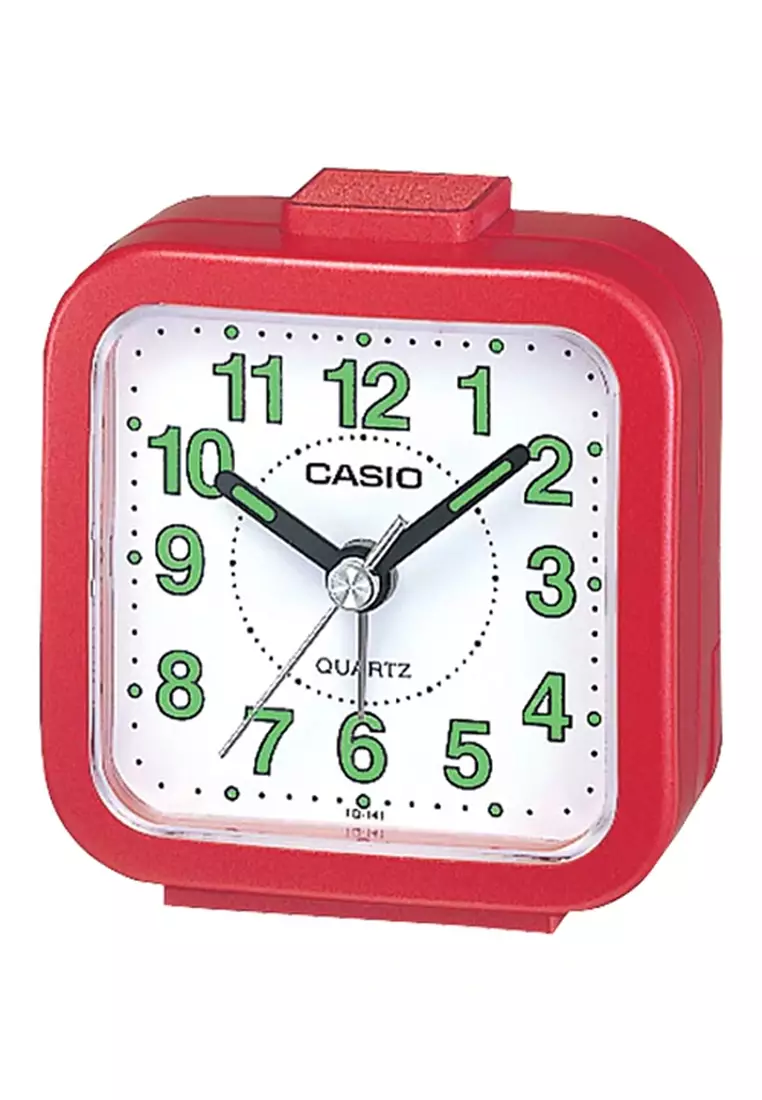 Casio Analog Alarm Clock TQ 141 4D