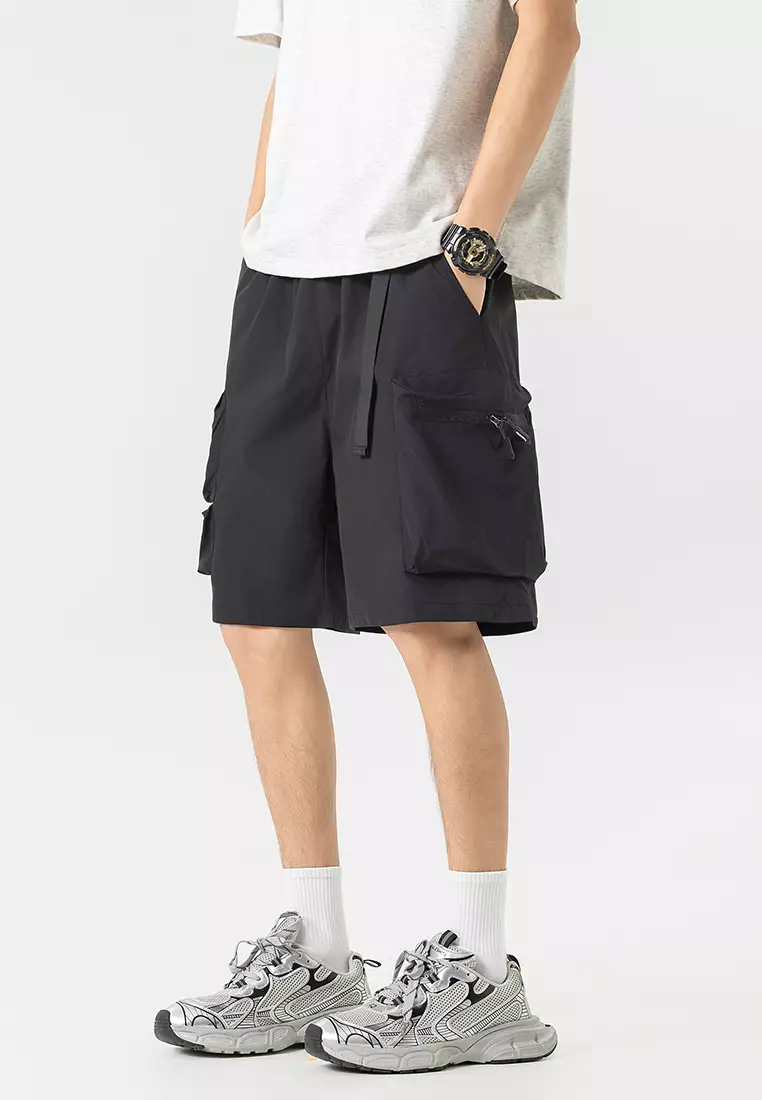 Multi-Pocket Functional Cargo Shorts GJL-B7008