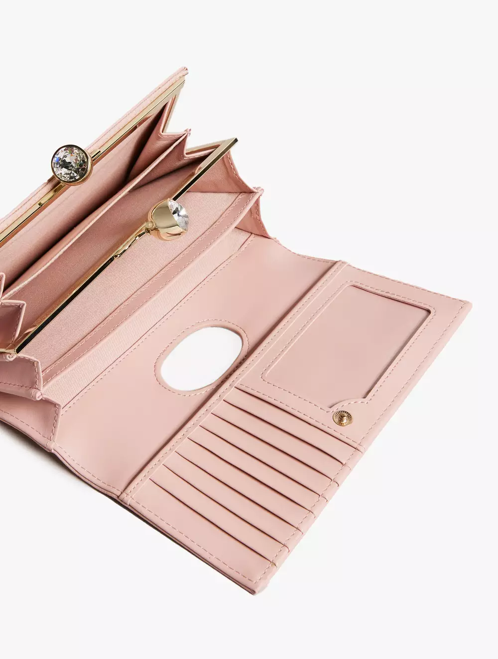 Jual Ted Baker ROSYELA Large Bobble Purse Pink Original 2025