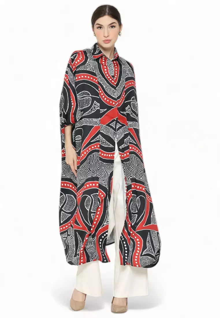 Kanzi Collared Kaftan