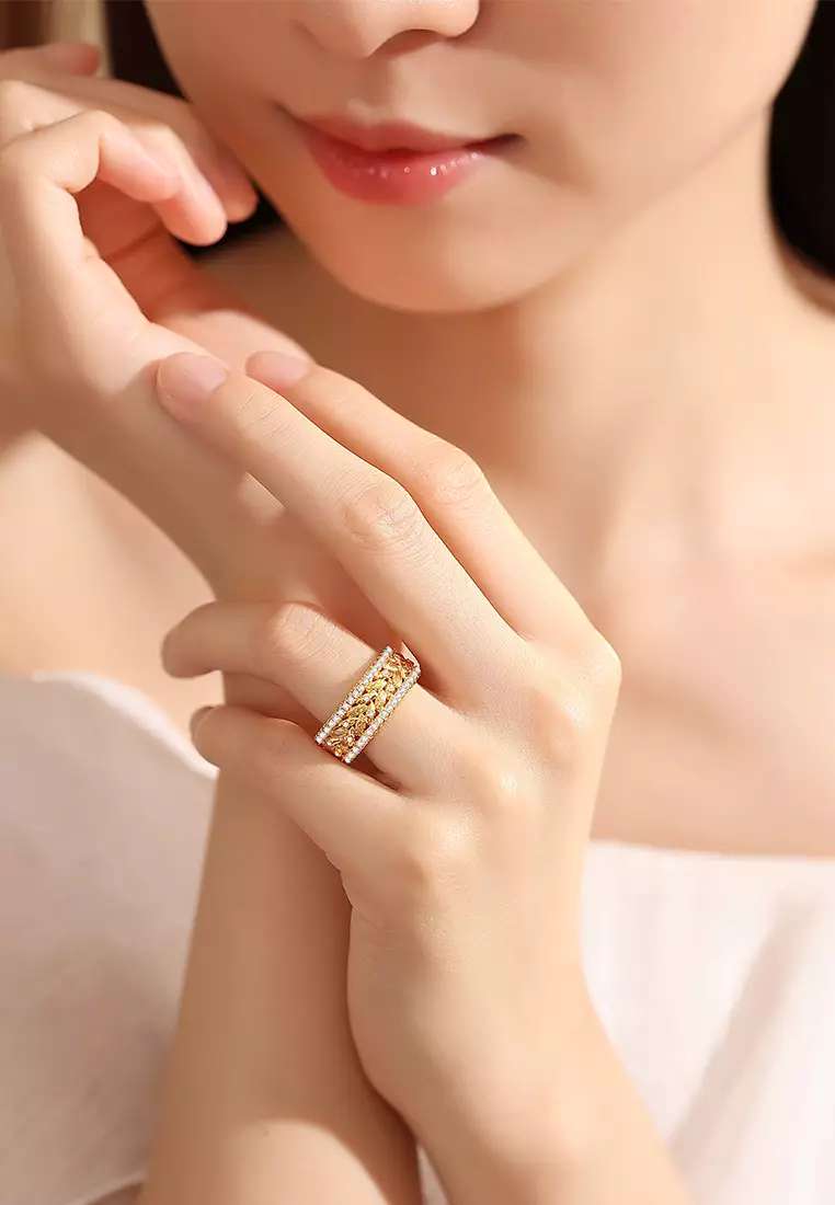 Cincin Wanita Original Korea Aksesoris Cewek Aksesoris Adjustable Tunangan Jewellery Anti karat Rings Cewek