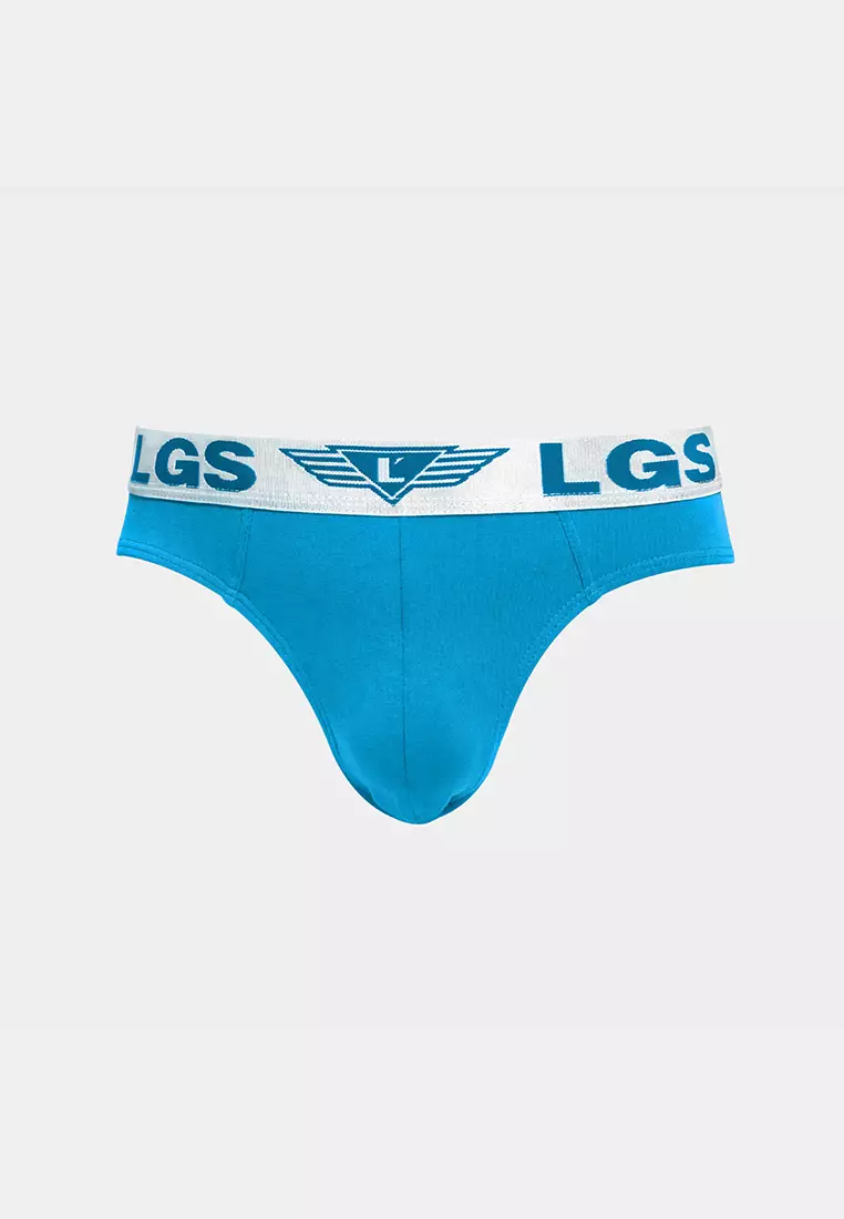 LGS - Underwear - Blue/Gray/Red - 3 Pcs - LEMN.002.884.3.7C