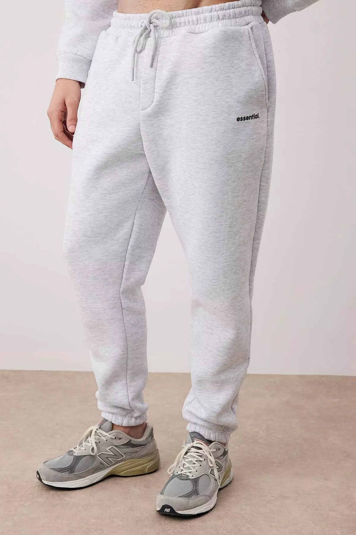 Grimelanj Regular Cut Text Printed Warm Sweatshirt Tracksuit