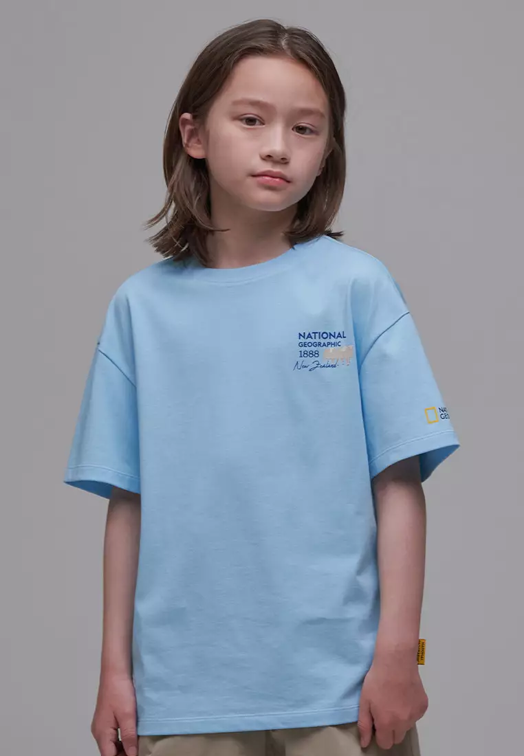 童裝動物圖案短袖T恤