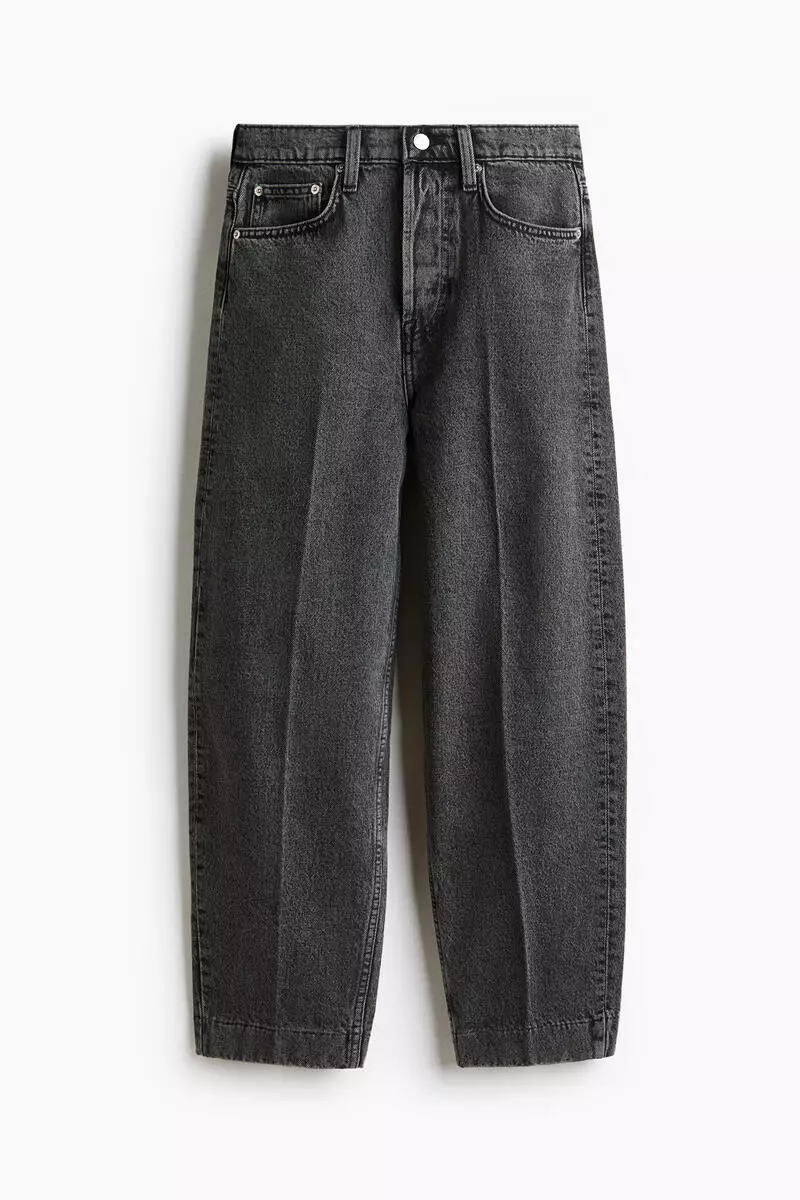 Barrel High Ankle Jeans
