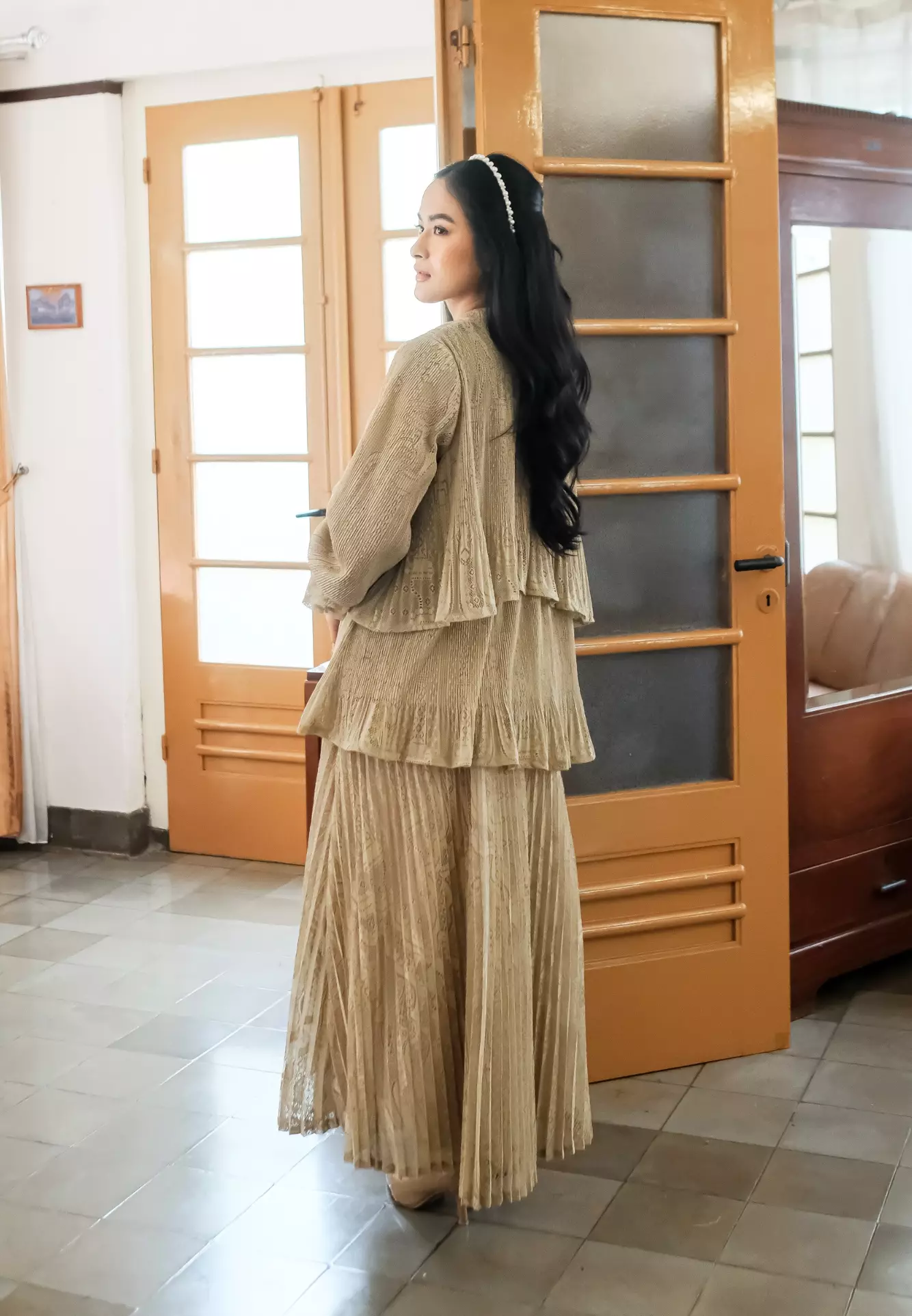 Ansara Blouse - Stone