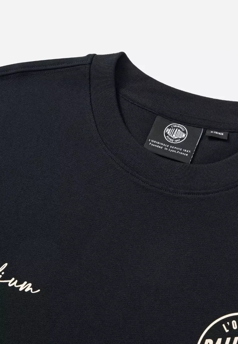 MEN'S VINTAGE PALLADIUM LOGO LOOSE FIT COTTON T-SHIRT