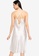 Impression white Satin Nightdress With Laces F8C1AAAD47E6AFGS_2