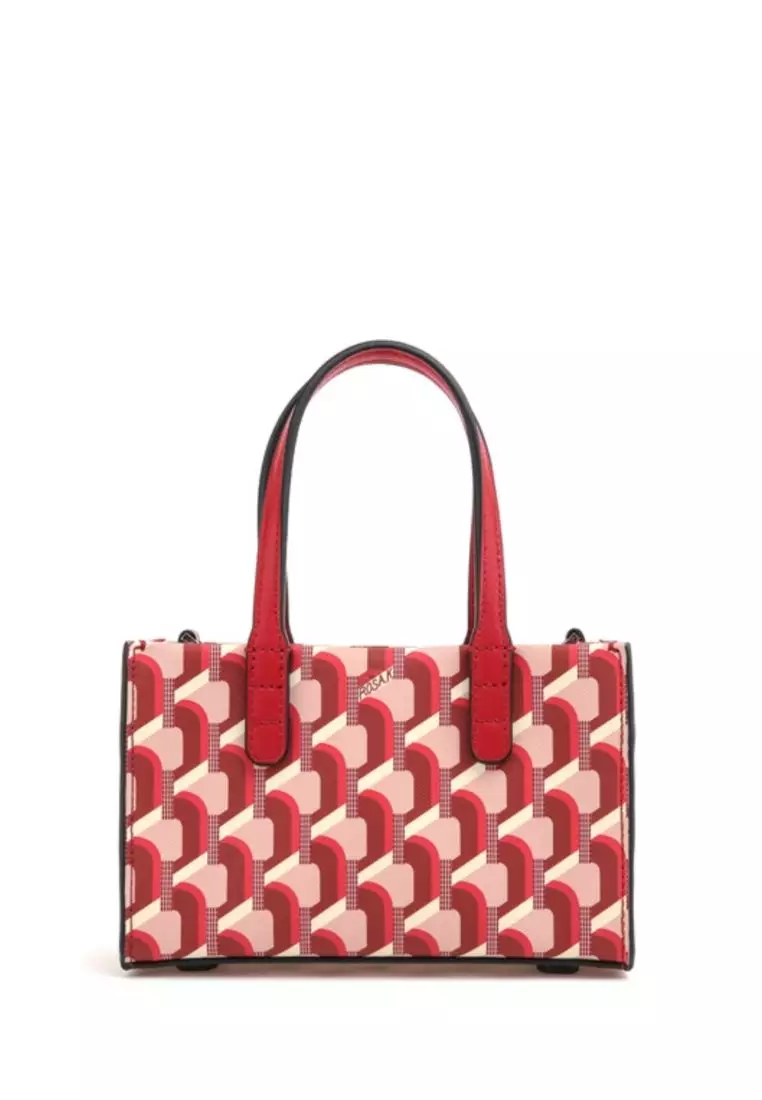 韓国大人気[rosa.K] CABAS MONOGRAM DAY TOTE REAL RED_SS 韓国大人気[rosa.K] CABAS MONOGRAM DAY TOTE REAL RED_SS (rosa