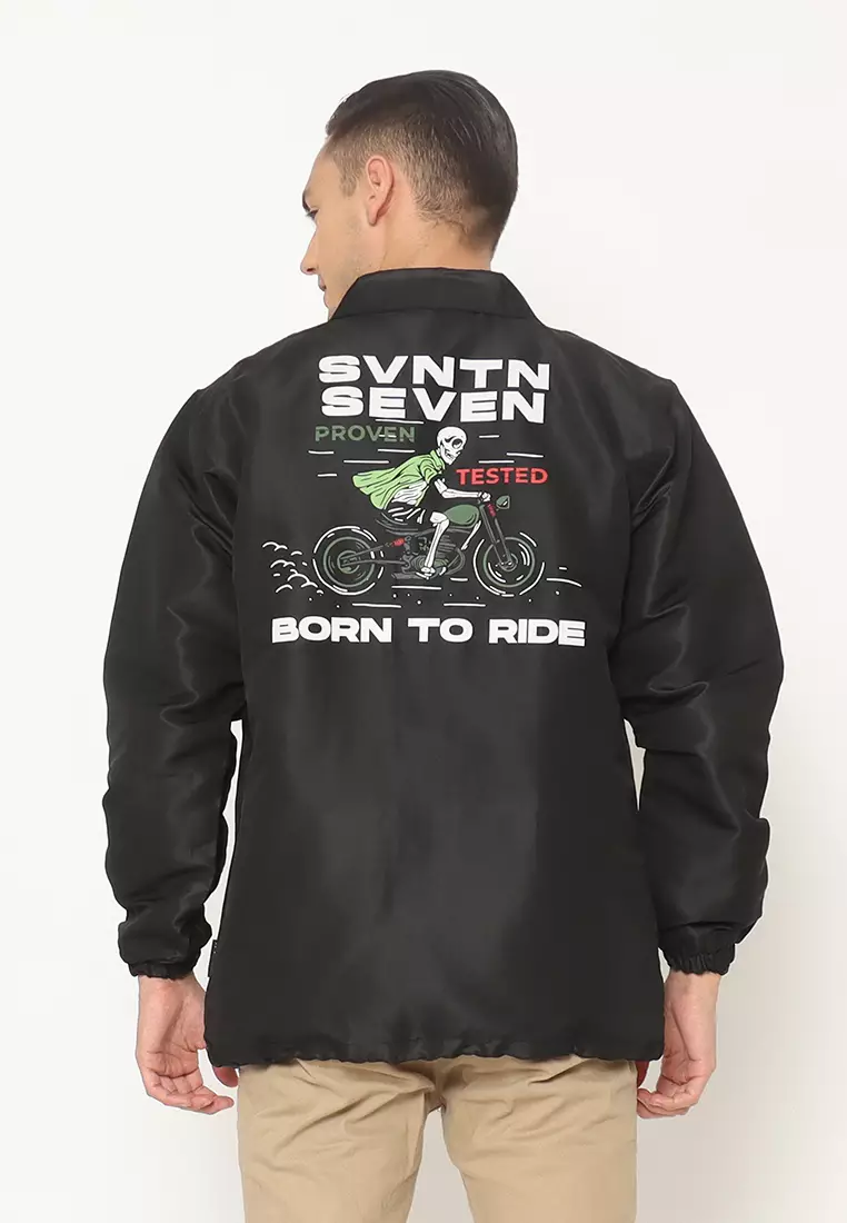 Jaket windbreaker 0033-SKULLRIDE