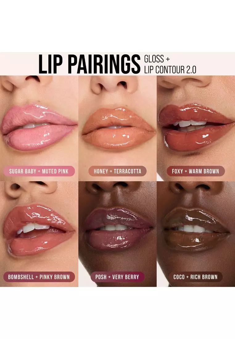 HUDA BEAUTY Faux Filter Gloss Bombshell