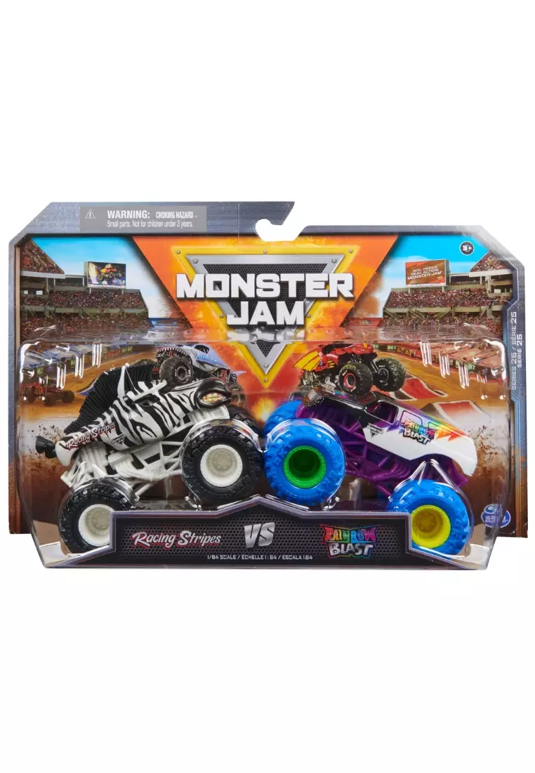 Monster Jam: Color-Changing Die-Cast Monster Trucks 2-Pack, 1:64 Scale