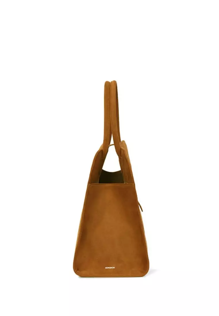 Blanc Large Suede Camel