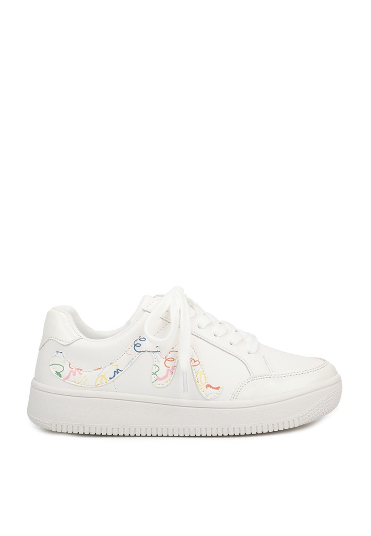 Spin-Up Rounded Toe Sneakers
