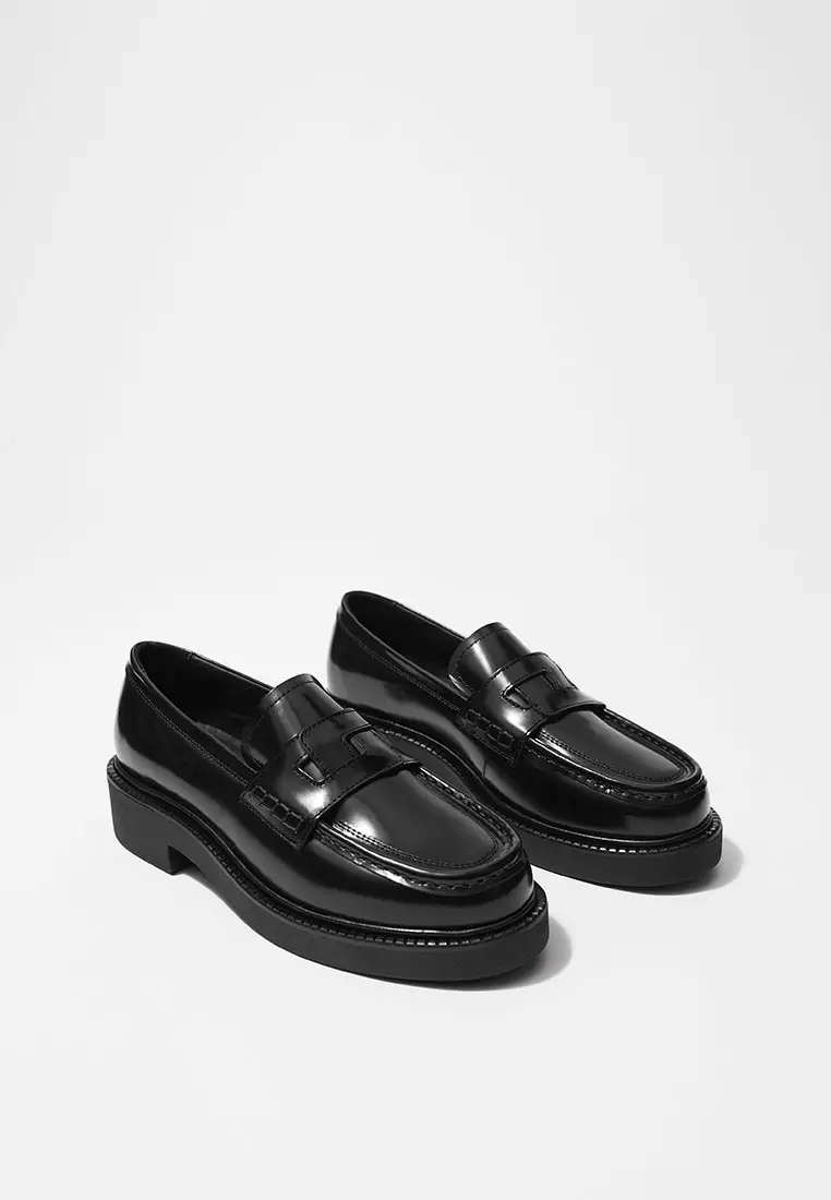Buy Other Stories Chunky Leather Loafers 2025 Online ZALORA