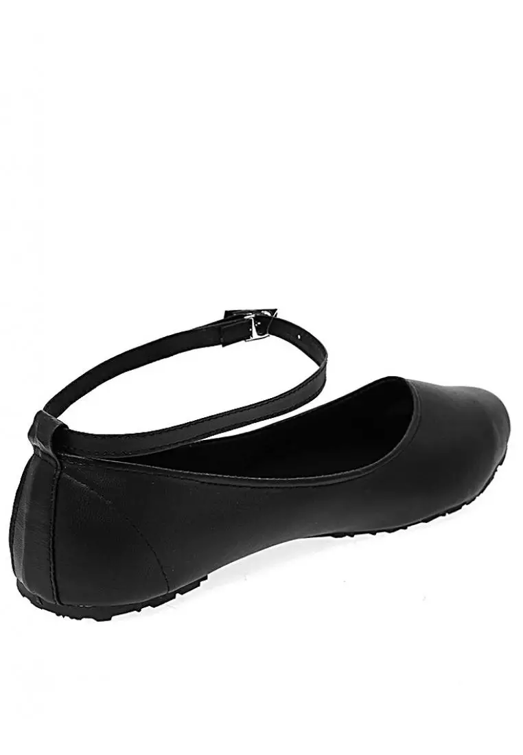 Ani Flatshoes Woman Design Classic Sepatu Wanita Premium Quality - Black