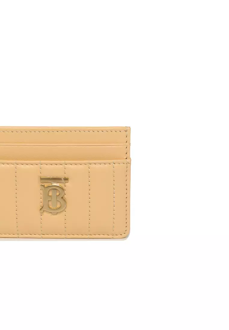 Burberry monogram 2025 leather card case