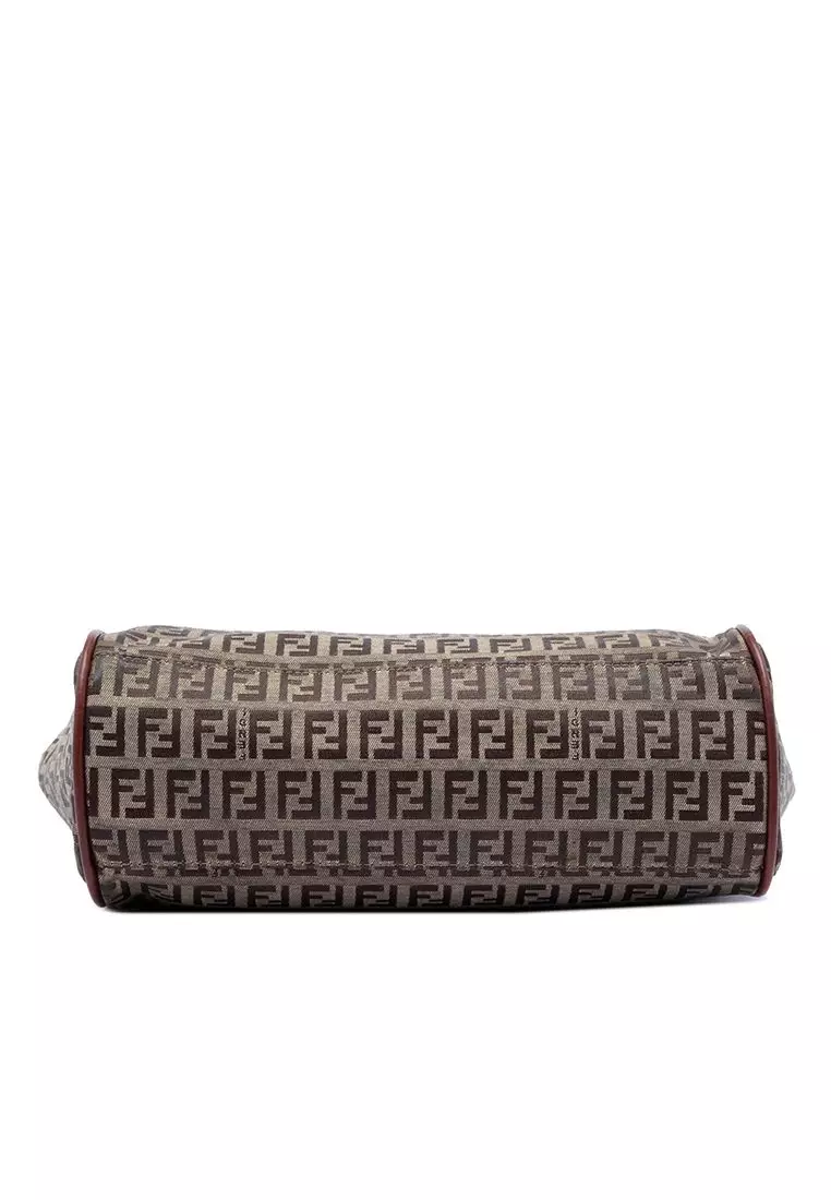 Pre-Loved Fendi Zucchino Canvas Tote
