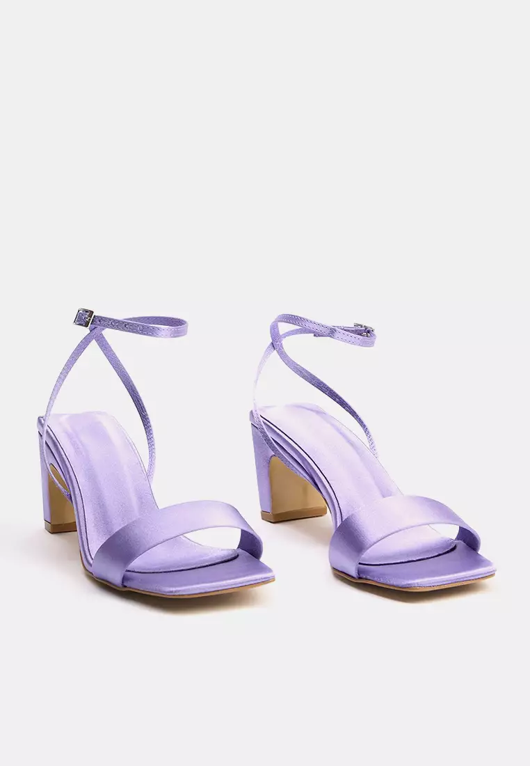 Ankle Strap Block Heels