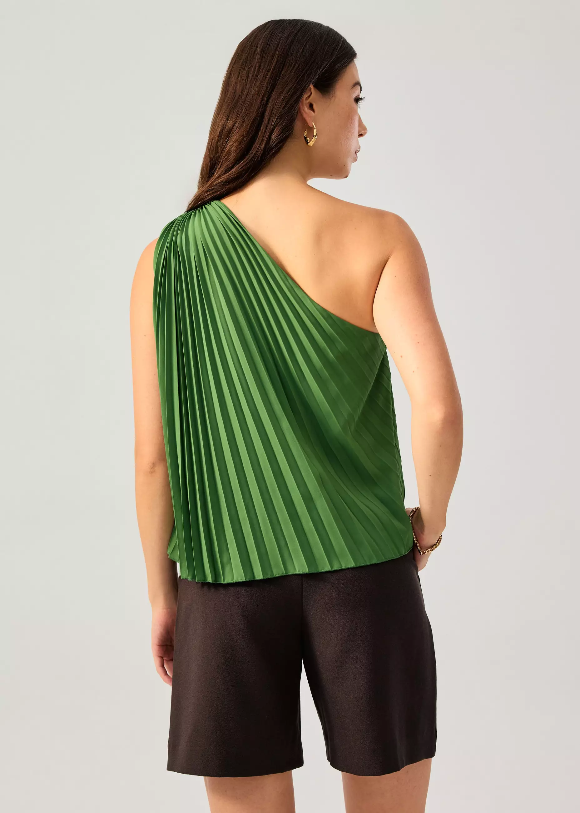 Atasan Wanita - Wei Sunray Pleated Toga Top