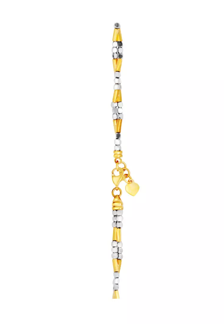 TOMEI Lusso Italia Twist Bracelet, Yellow Gold 916