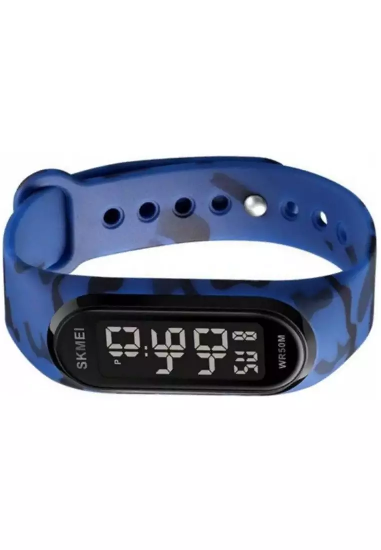 Jam Tangan Digital Pria Waterproof Many Function Strap Tali Material ABS PU DG66 ORIGINAL
