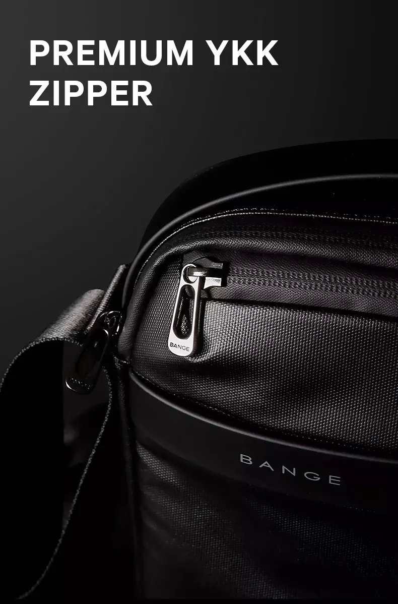Bange BG2876 Tas Selempang Messenger Bag Sling Bag Shoulder Chest Bag Pria - Black