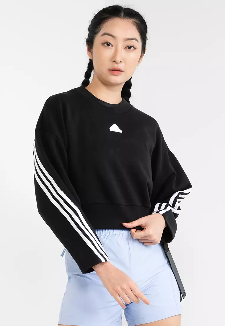 3 stripes crewneck online