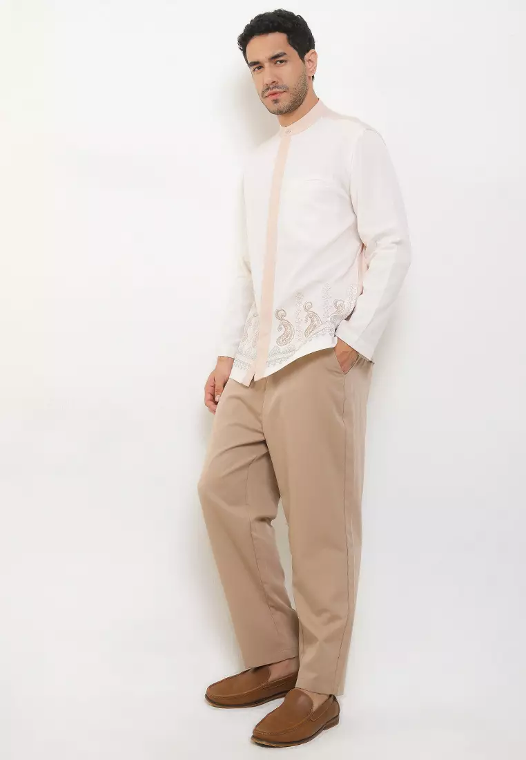 Hibiscus Sparkle Long Baju Koko