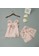 Primrose Lux pink Primrose Lux Pauline Silk Camisole Shorts And Trousers Set Pink 1FE05AAE33D350GS_2