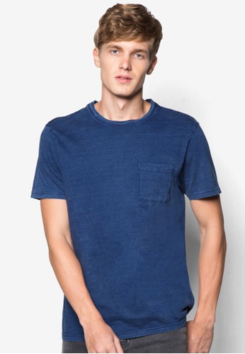 口袋純棉TEE, 服飾,esprit台灣官網 素色T恤