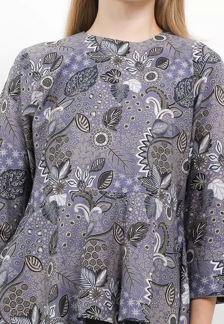 Renata Blouse Batik Katun Wanita