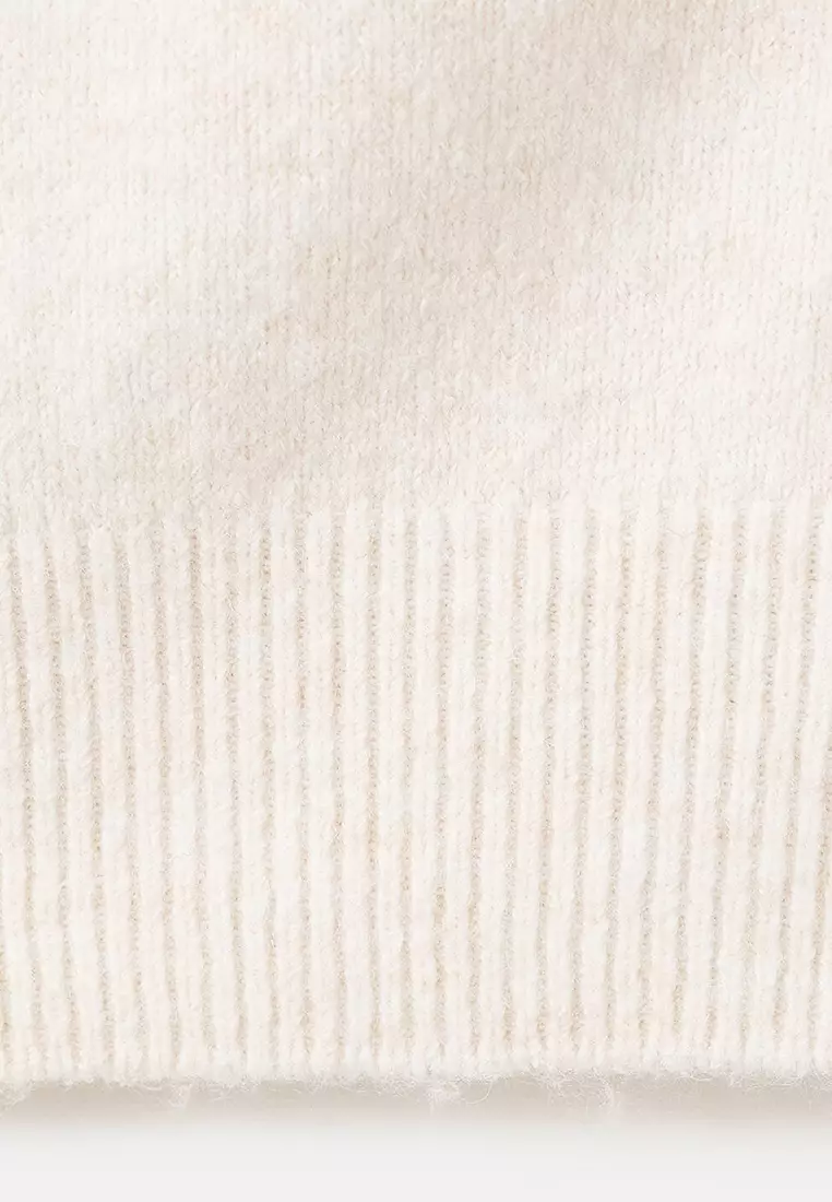V-Neck Knitted Cardigan