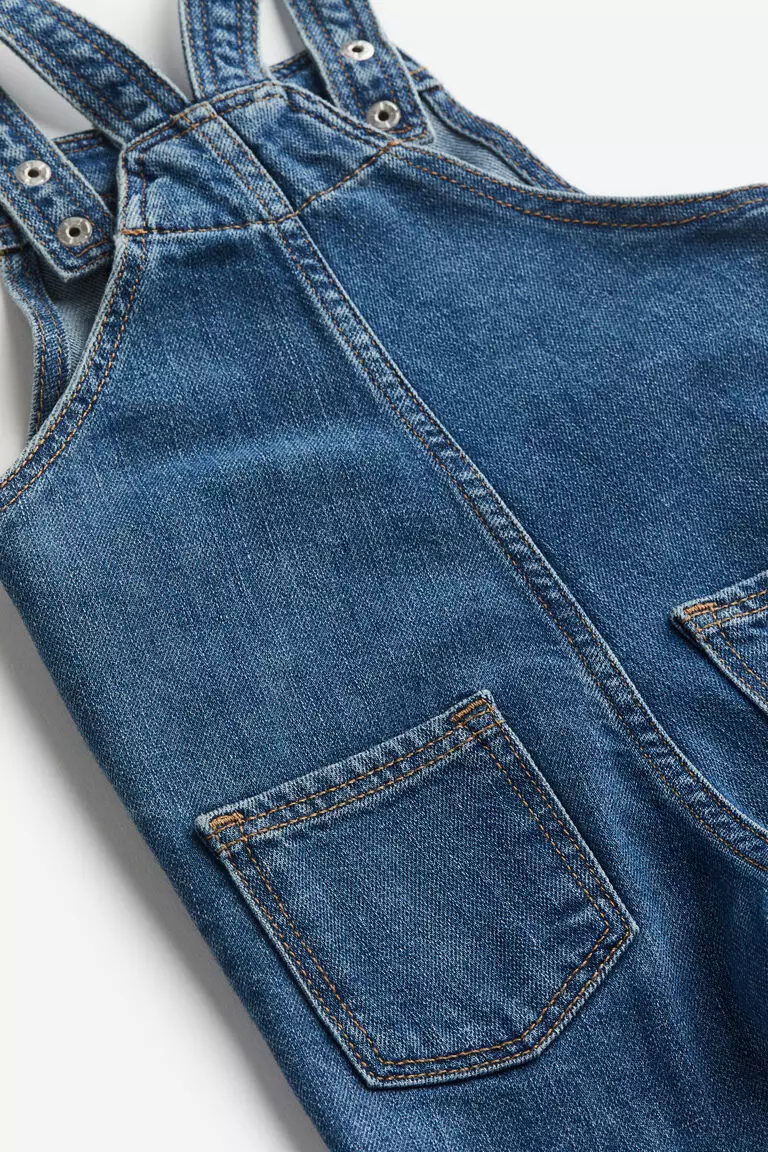Denim dungarees
