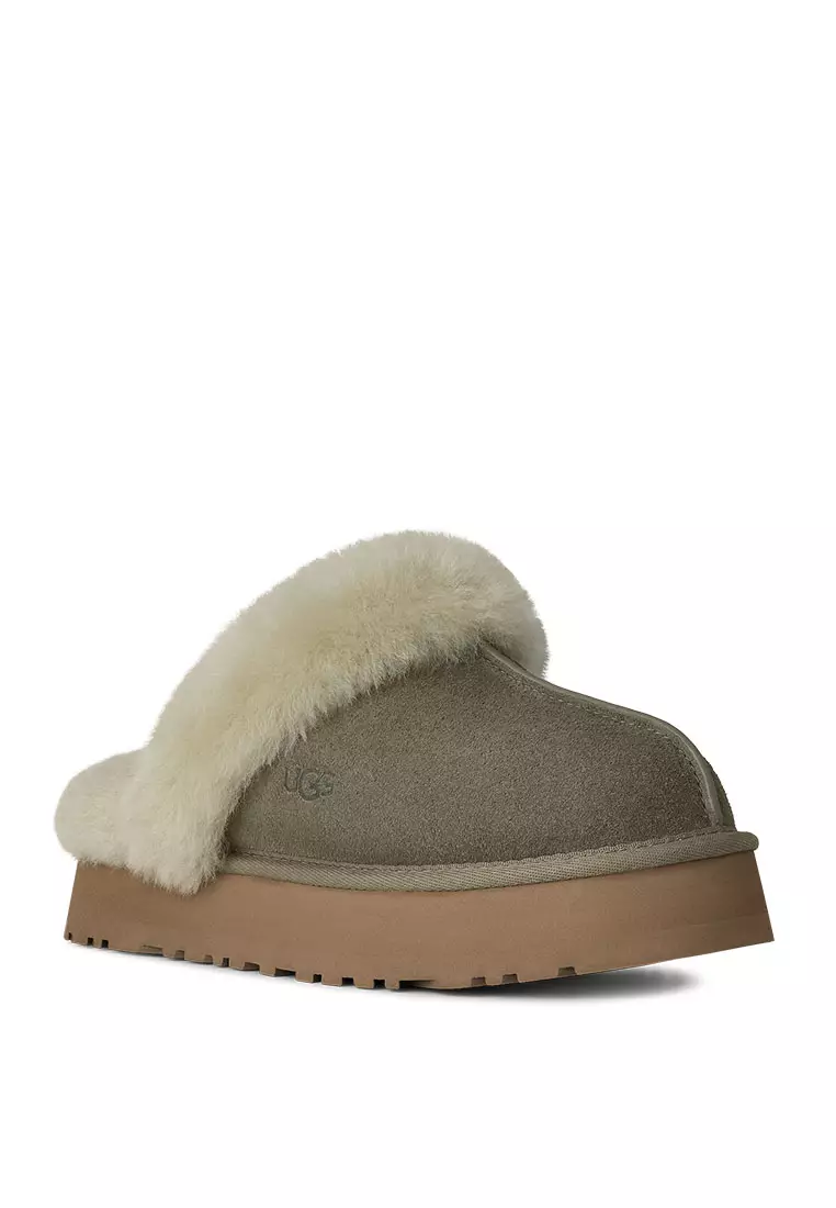 Women's Disquette Slipper - Moss Green / Muted Brass (1122550-MRNM)