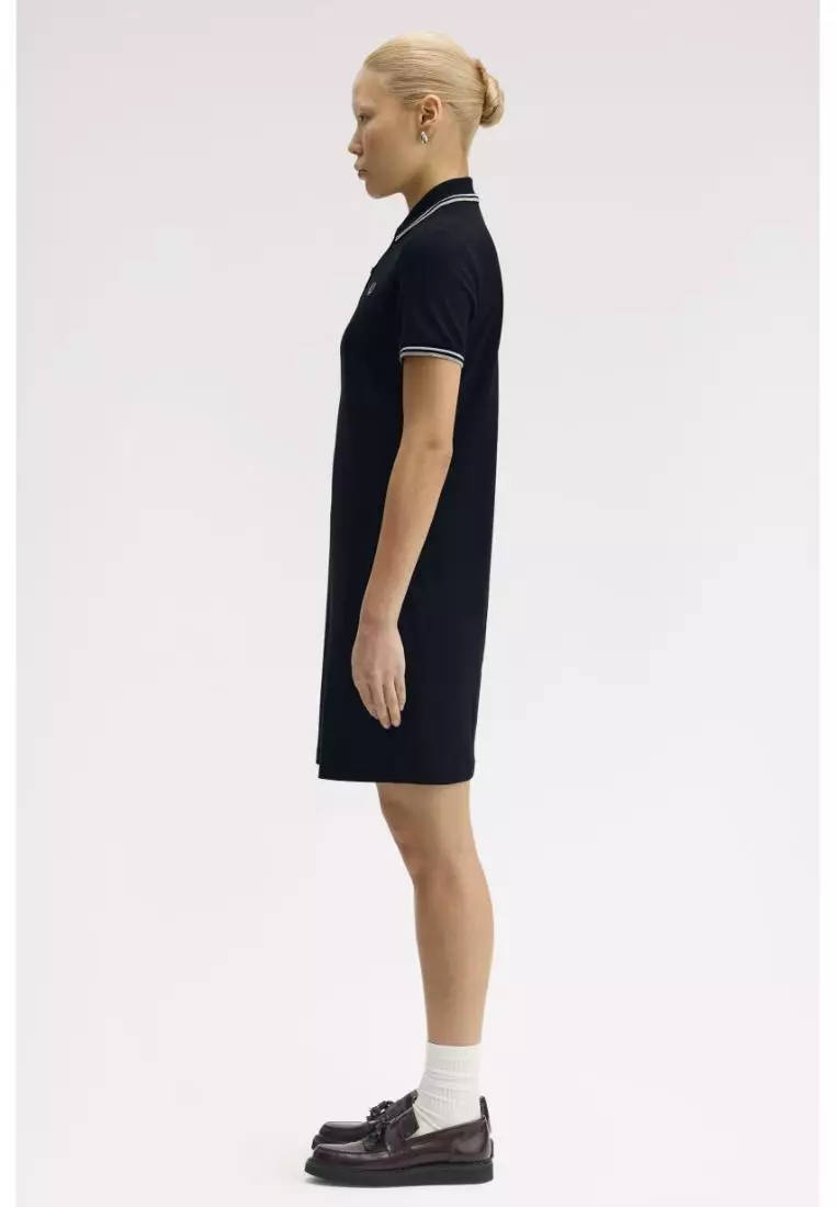 Fred Perry D3600 Twin Tipped Fred Perry Dress (Navy / Light Ice / Warm Oat)