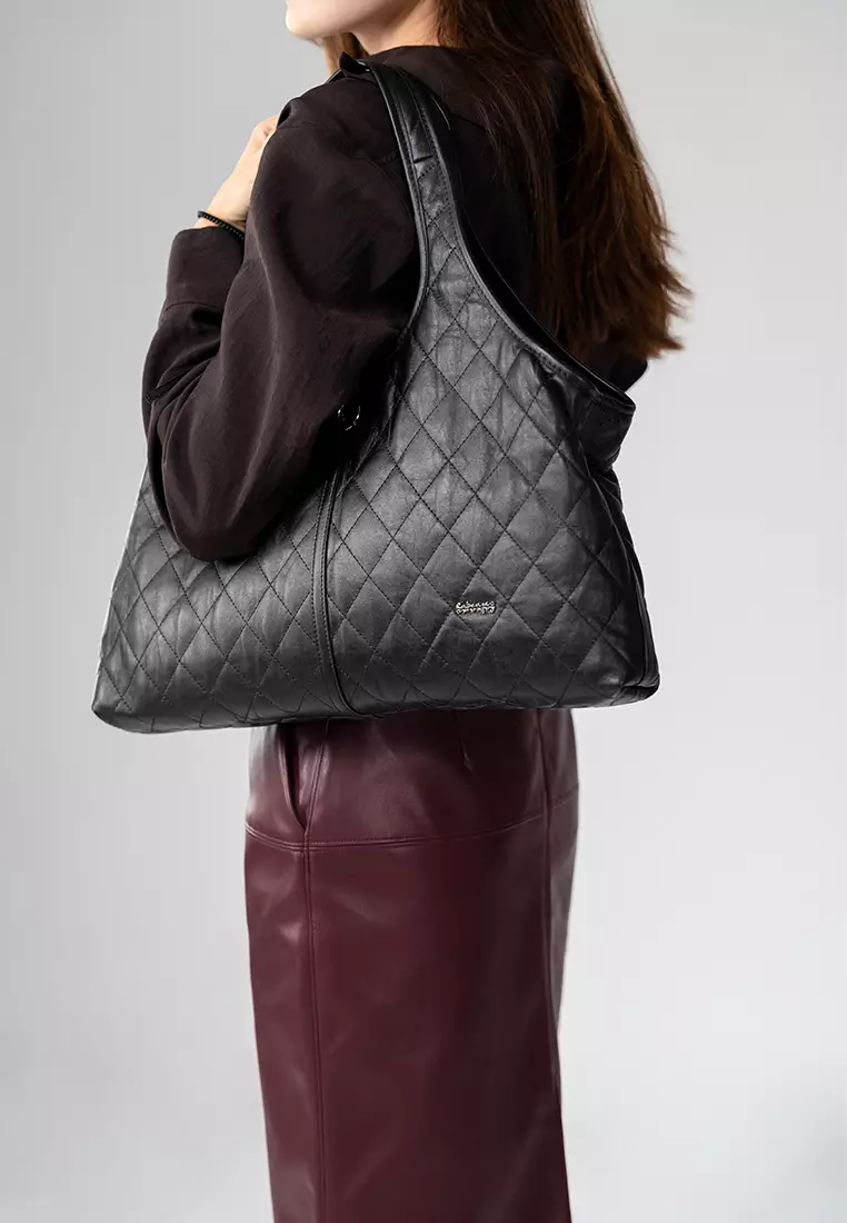 ALEX II Landscape Tote Bag - Black